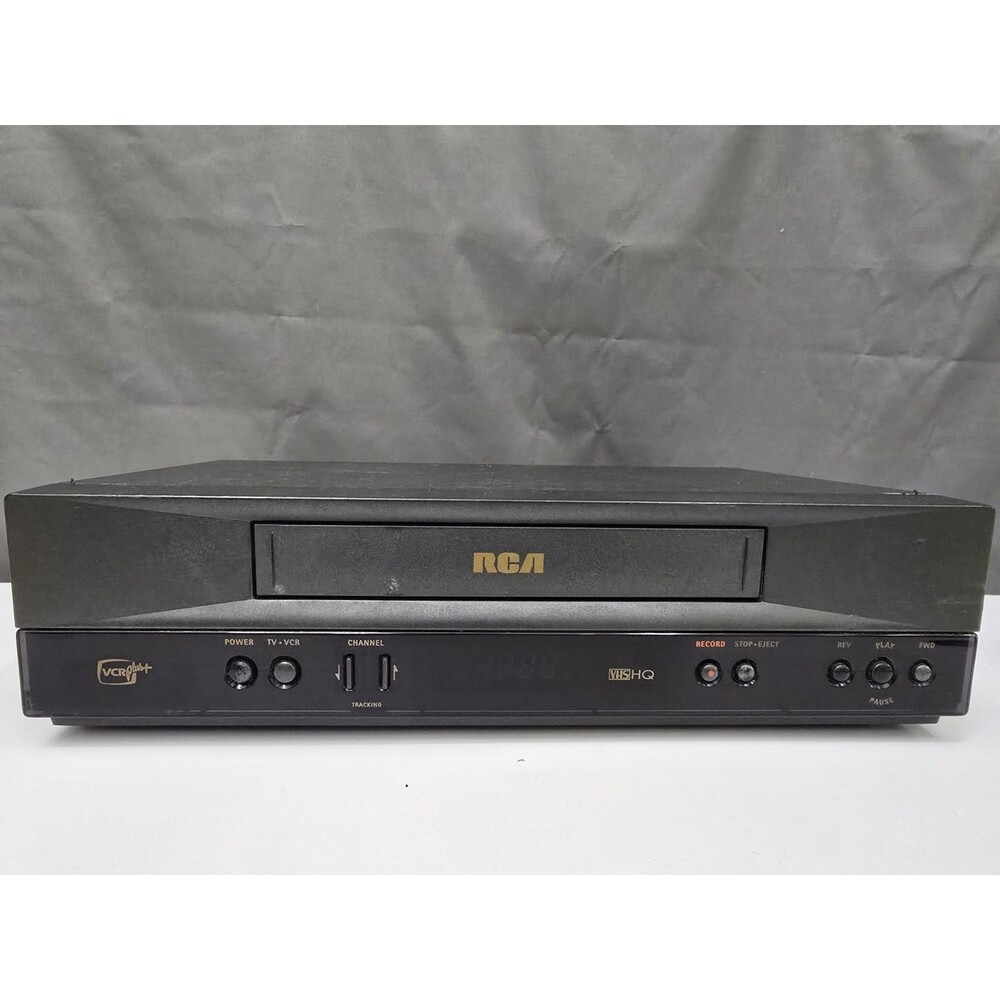 Vintage RCA VR354 VCR Video Cassette Player Tested/Works No Remote